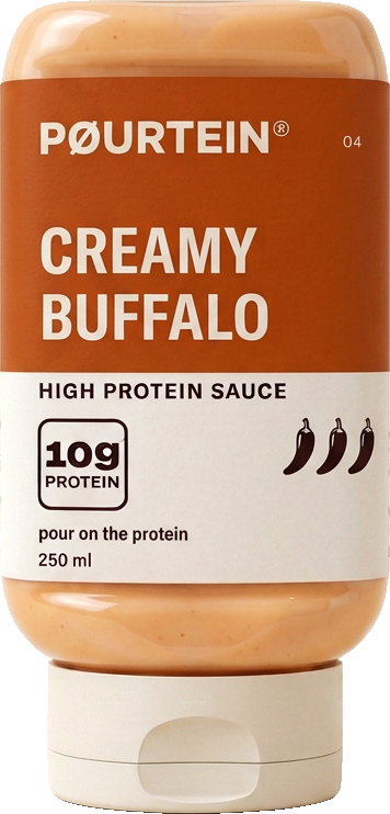 Creamy Buffalo PØURTEIN bottle, 250 ml
